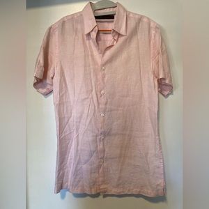 Perry Ellis shirt. Size small. 100% linen.